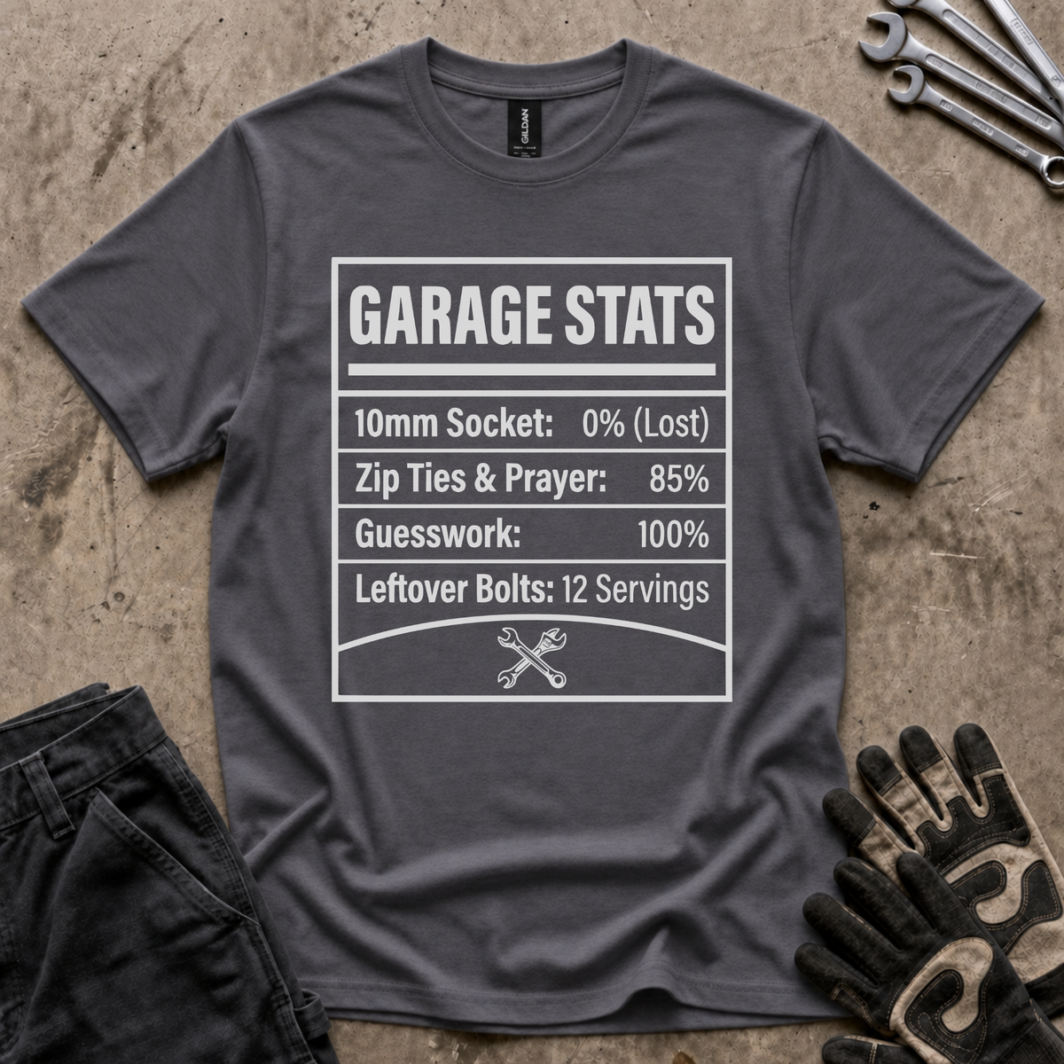 Garage Stats T-Shirt