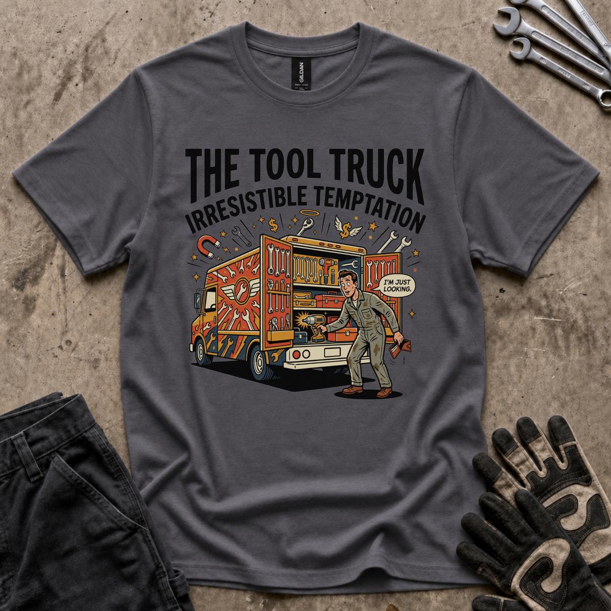 Tool Truck Temptation T-Shirt