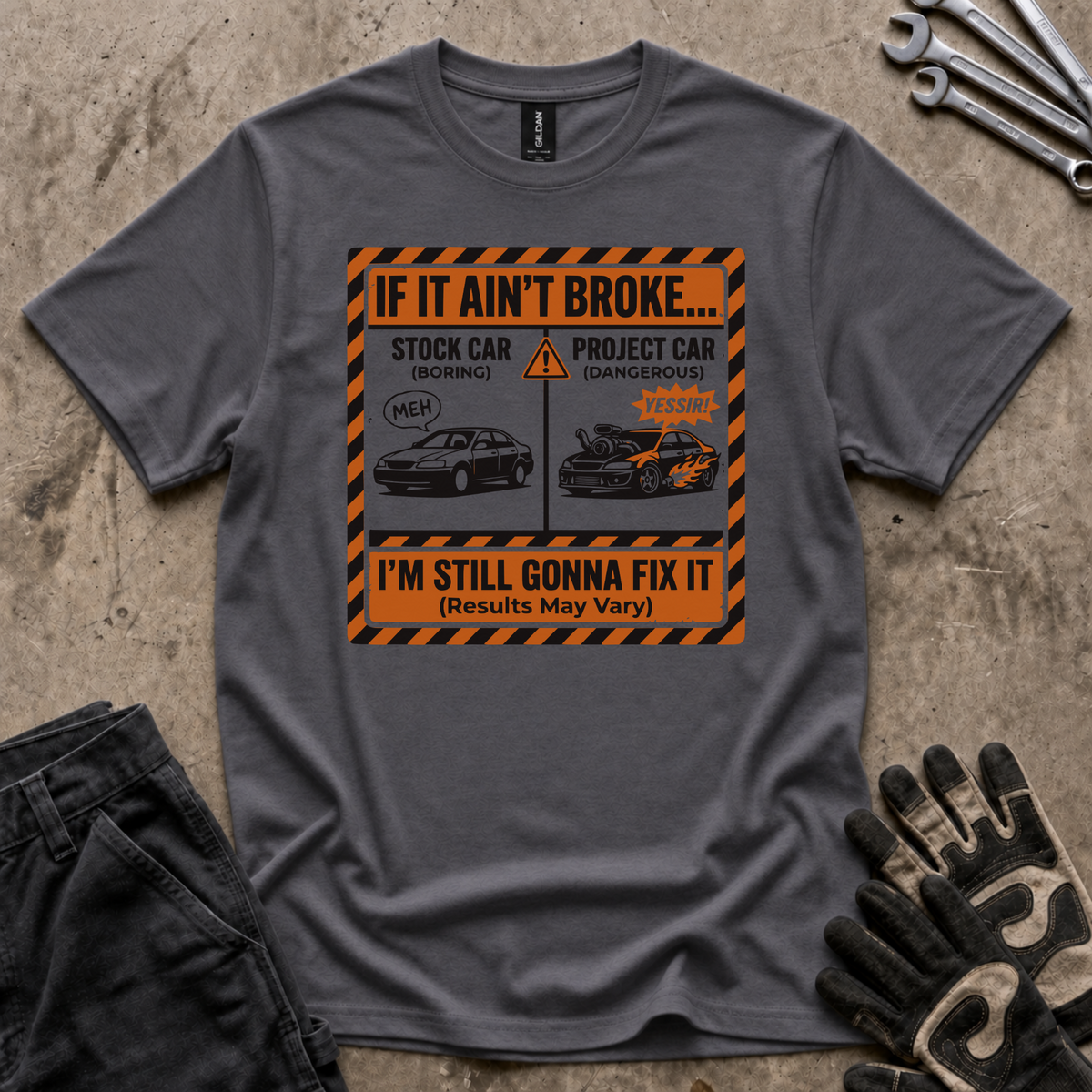 Fix It Warning T-Shirt