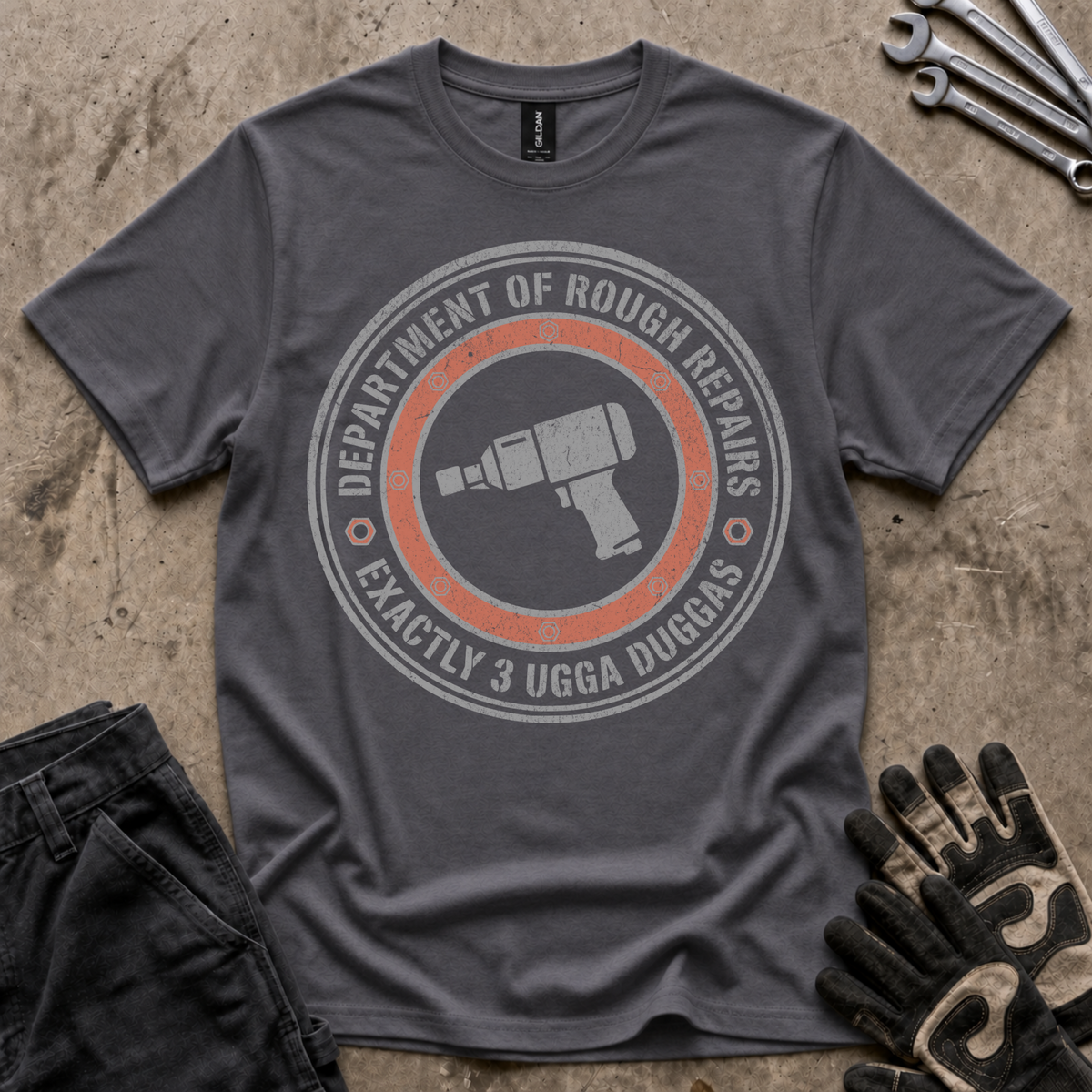 Rough Repairs Department T-Shirt