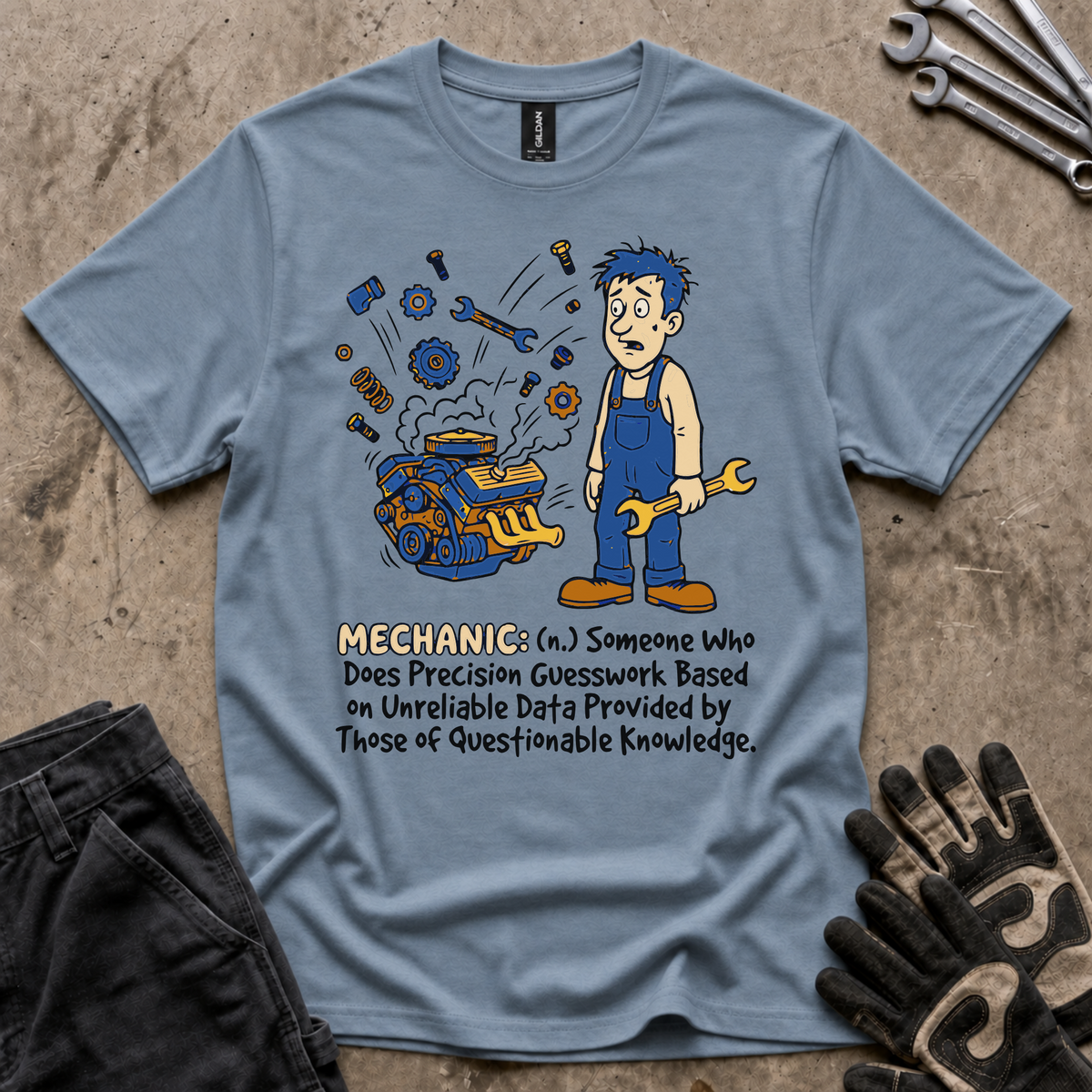 Mechanic Definition T-Shirt