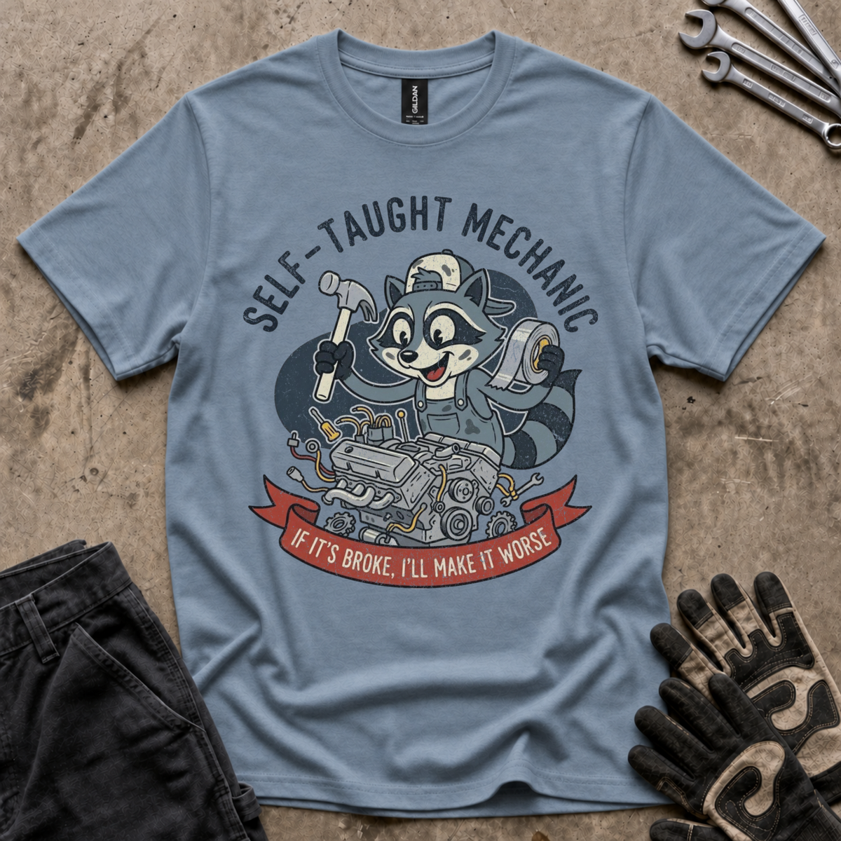 Self-Taught Mechanic T-Shirt