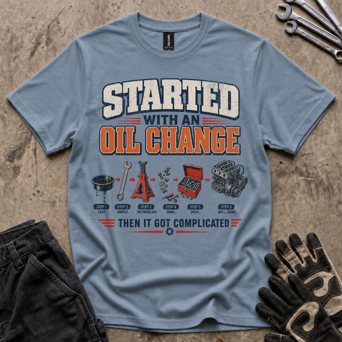 Oil Change T-Shirt