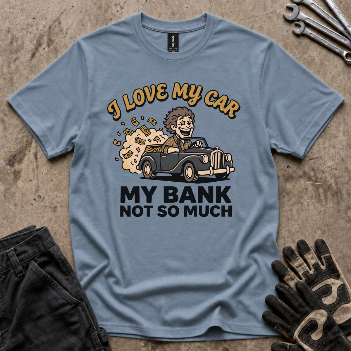 I Love My Car T-Shirt