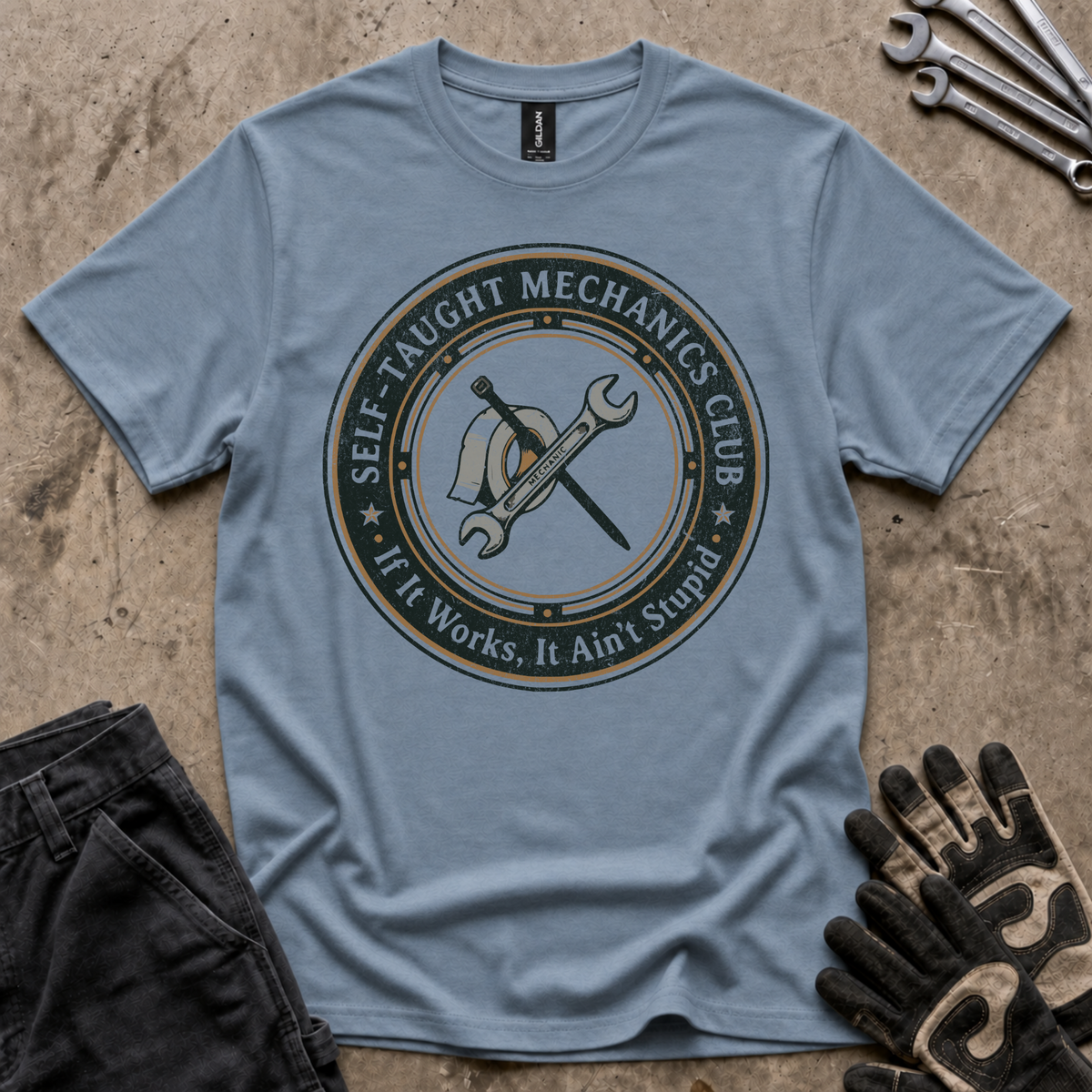 Self-Taught Mechanics T-Shirt