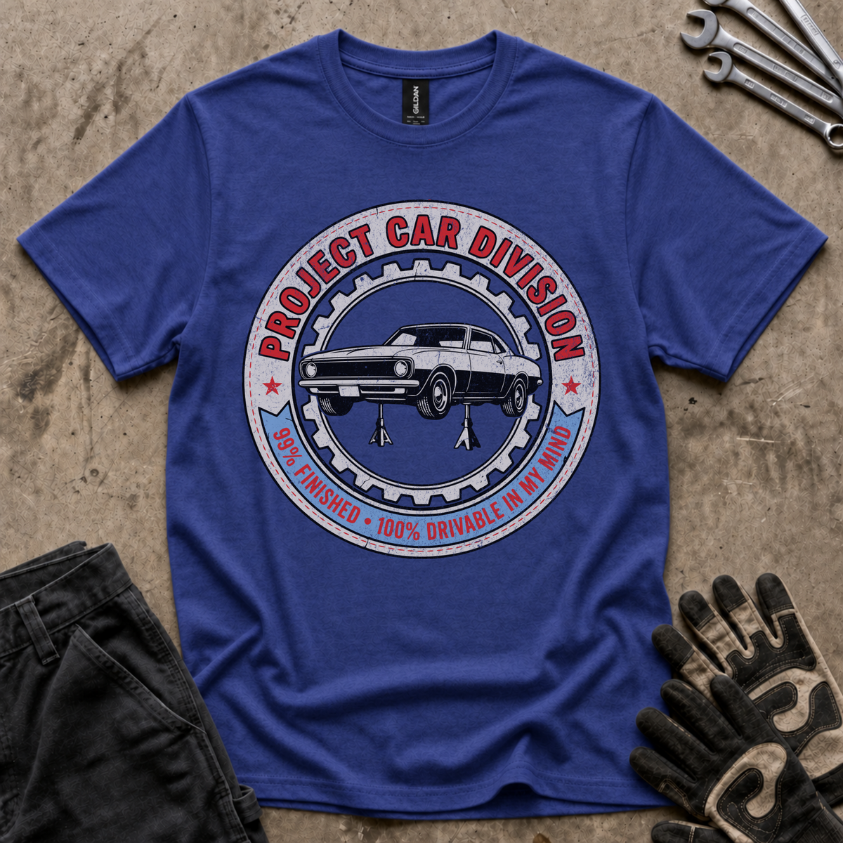 Project Car Division T-Shirt