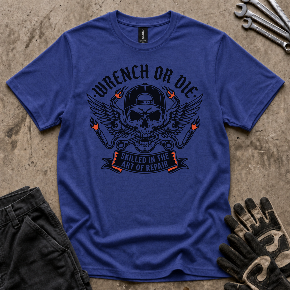 Wrench or Die T-Shirt