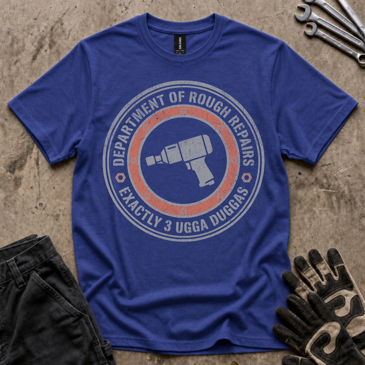 Rough Repairs Department T-Shirt