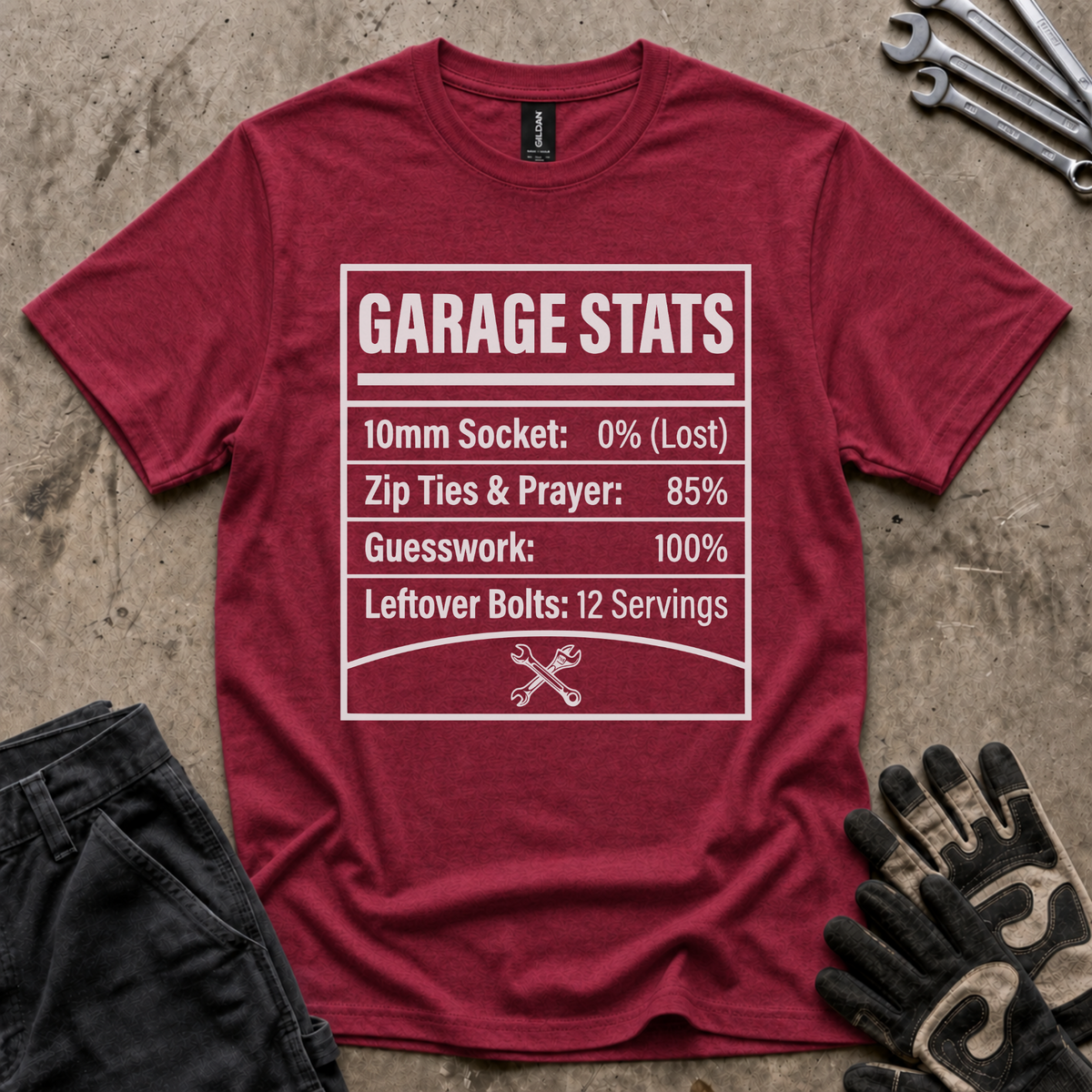 Garage Stats T-Shirt