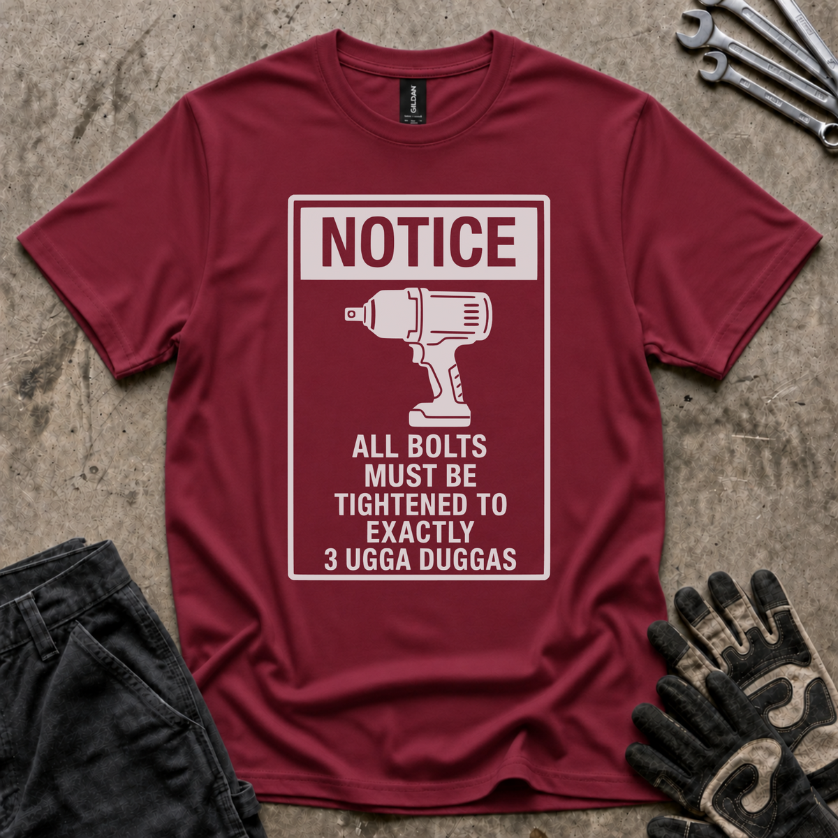 3 Ugga Duggas Notice T-Shirt