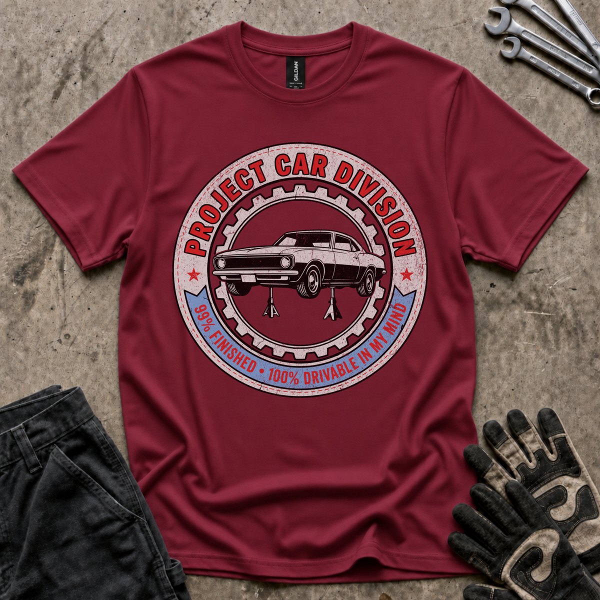 Project Car Division T-Shirt