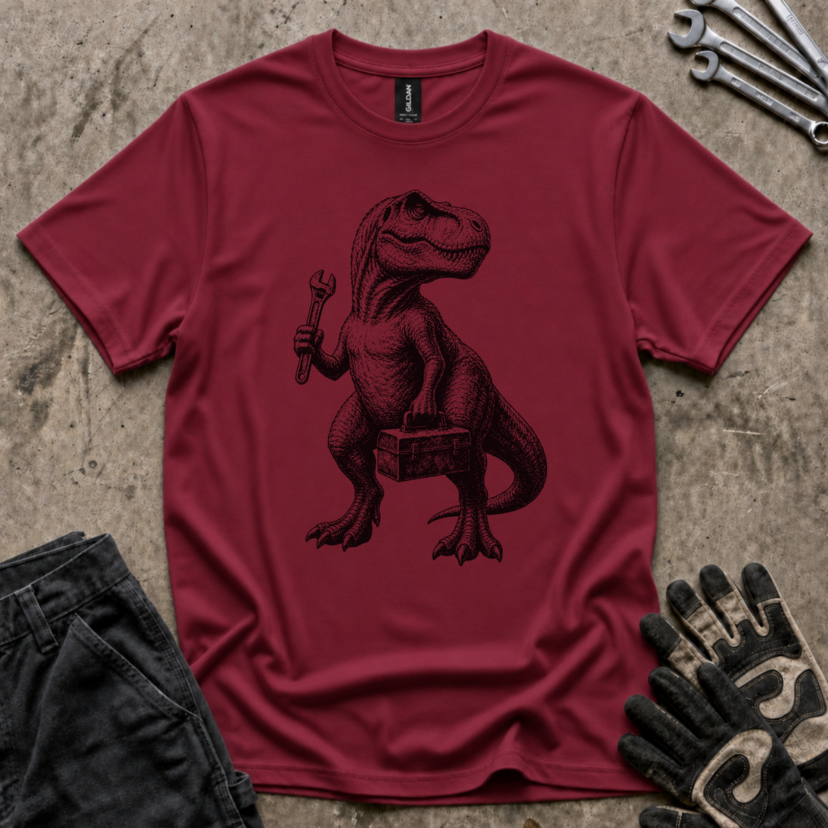 T-Rex Mechanic T-Shirt