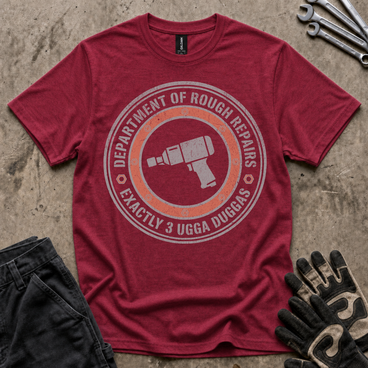 Rough Repairs Department T-Shirt