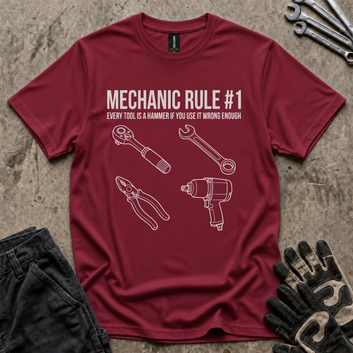 Mechanic Rule #1 T-Shirt