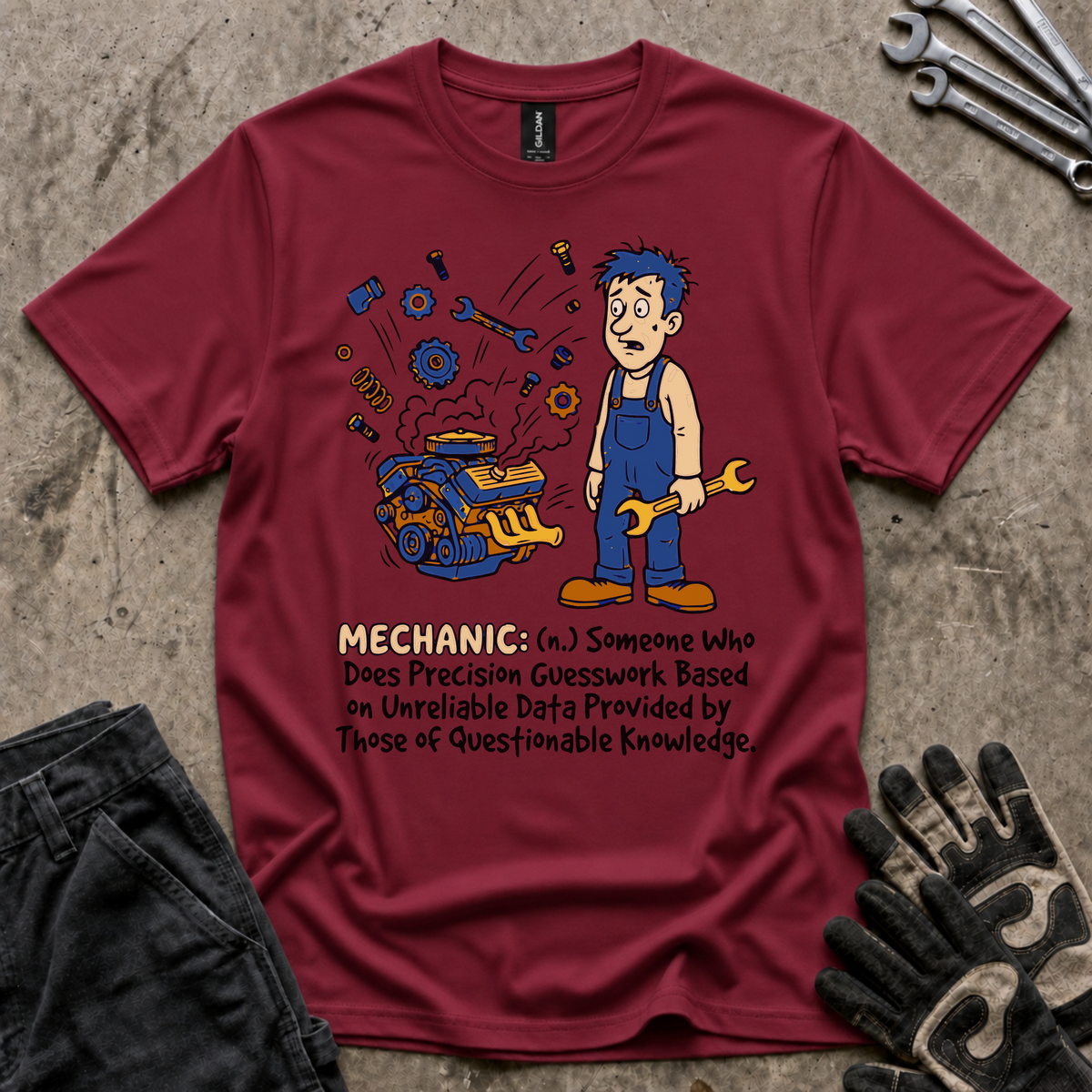 Mechanic Definition T-Shirt