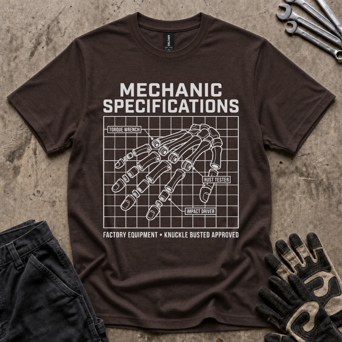 Mechanic spefications T-Shirt