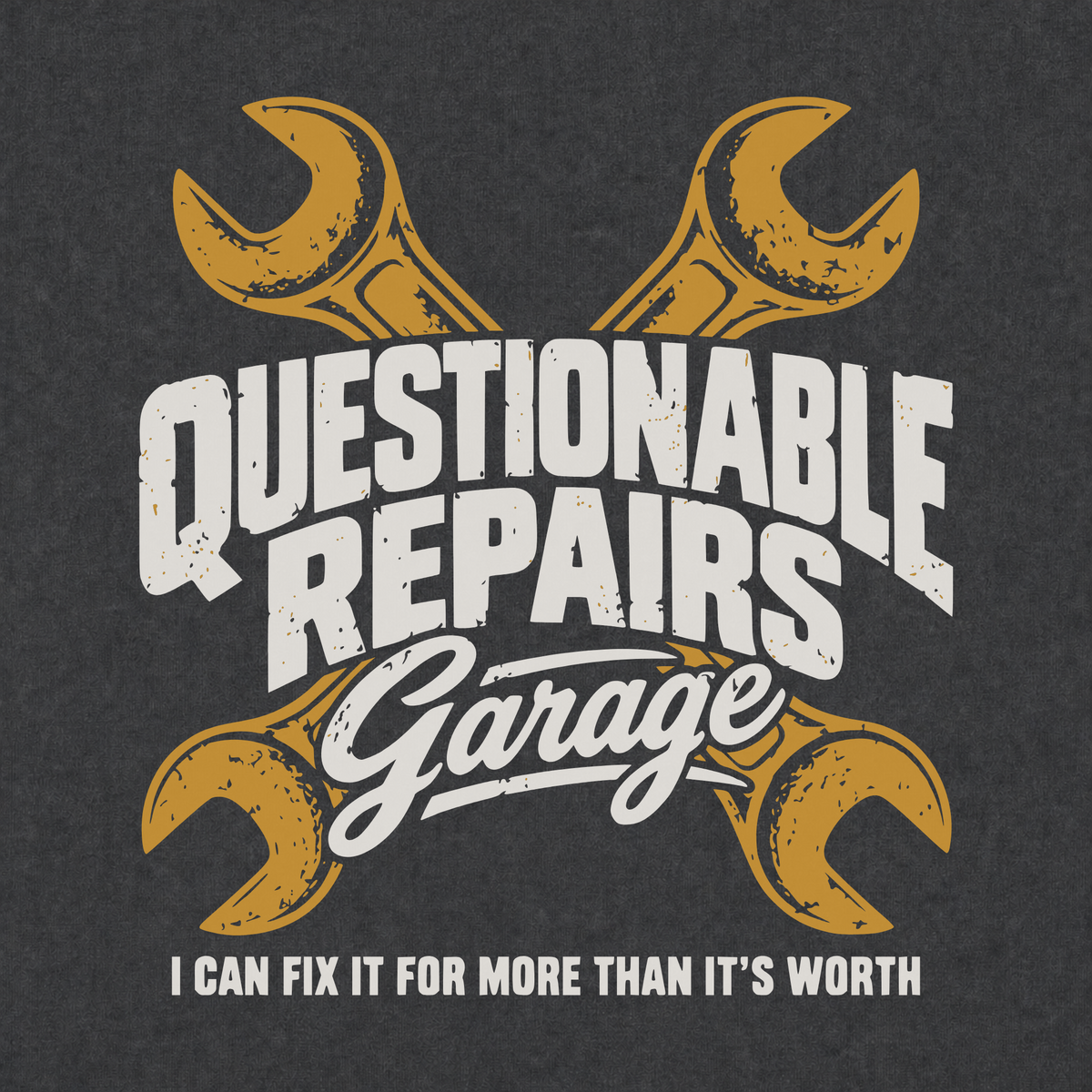 Questionable Repairs T-shirt