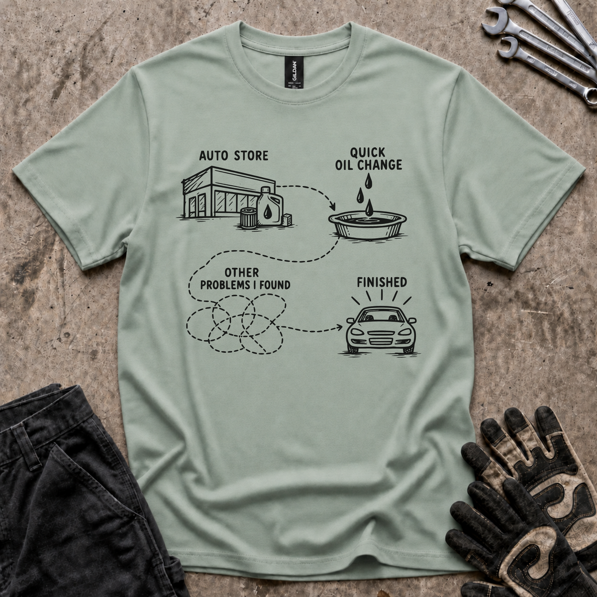 Quick Oil Change T-Shirt