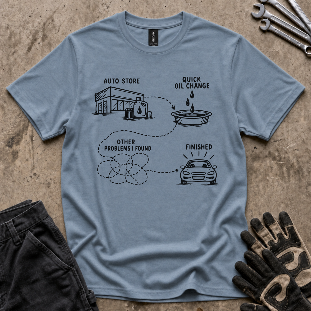 Quick Oil Change T-Shirt