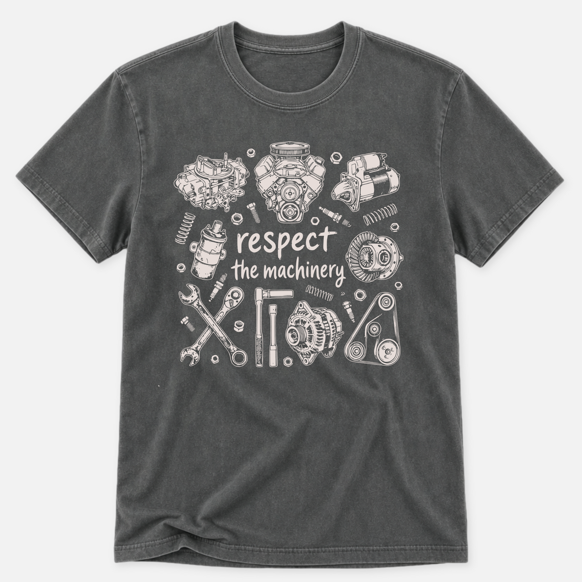 Respect The Machinery T-shirt