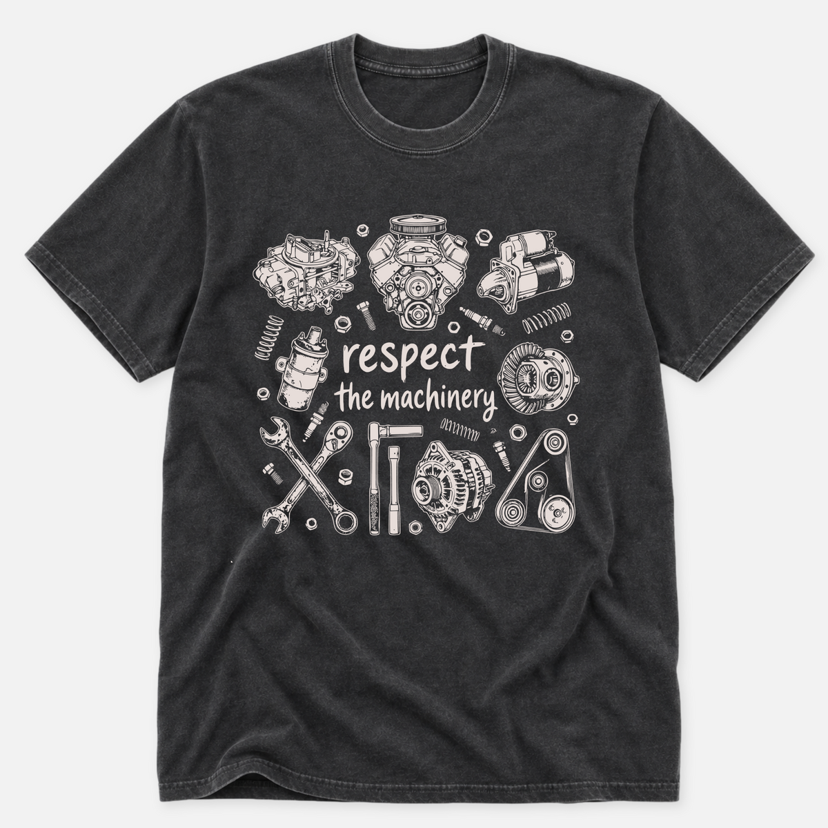 Respect The Machinery T-shirt