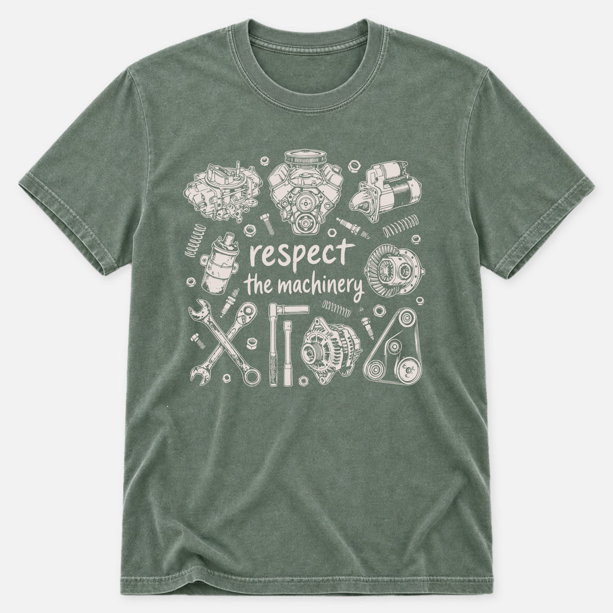 Respect The Machinery T-shirt