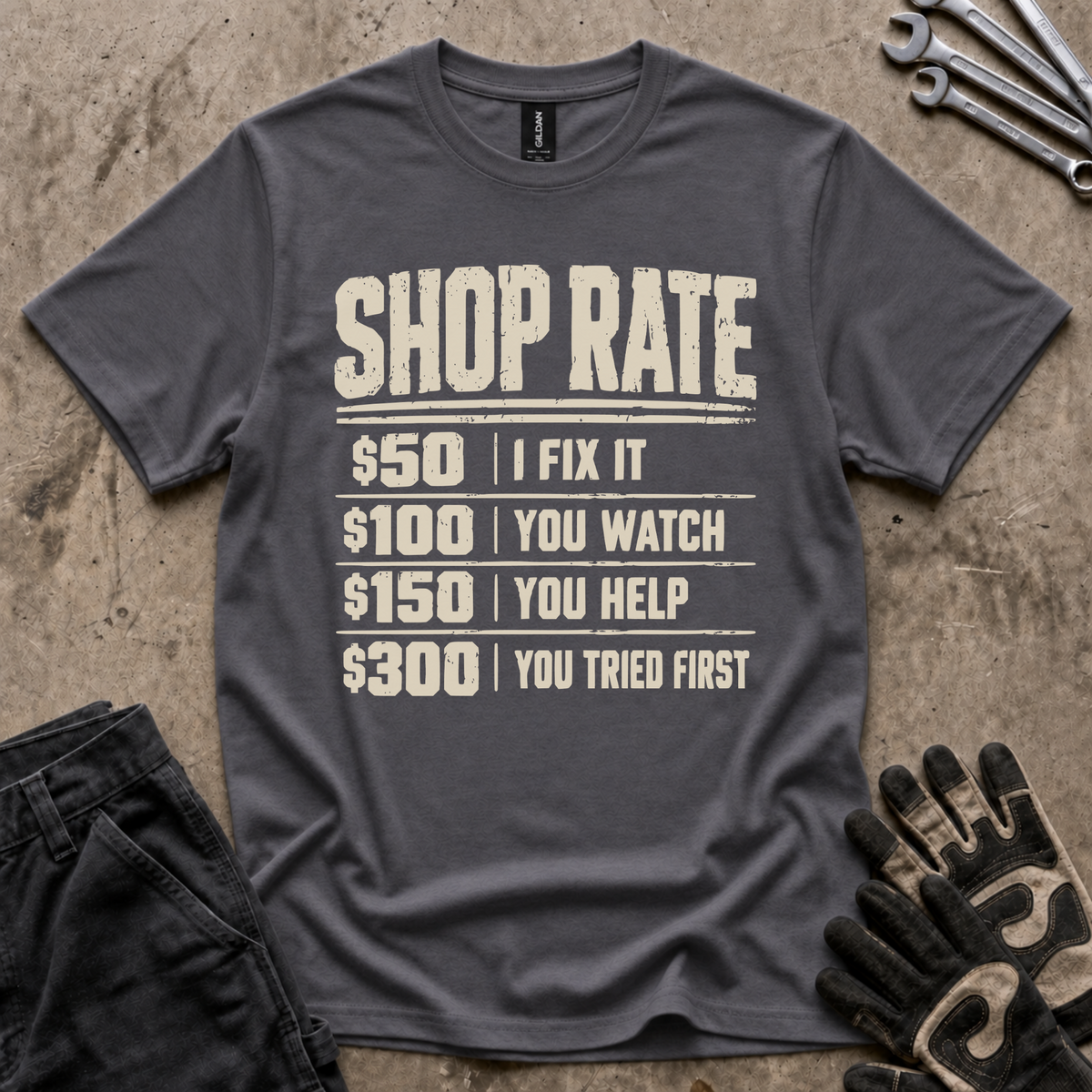 Shop Rate T-Shirt