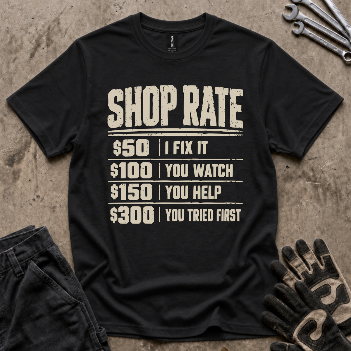 Shop Rate T-Shirt