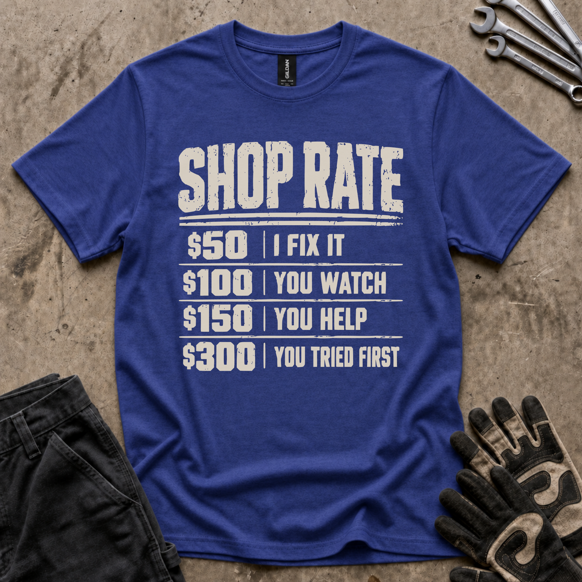 Shop Rate T-Shirt