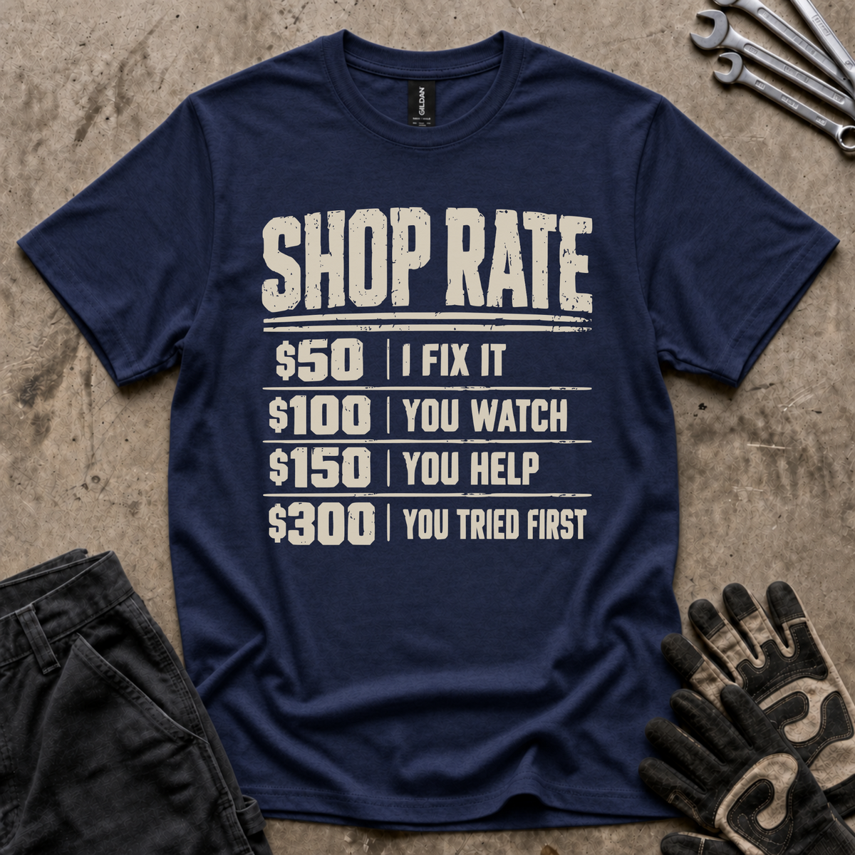 Shop Rate T-Shirt