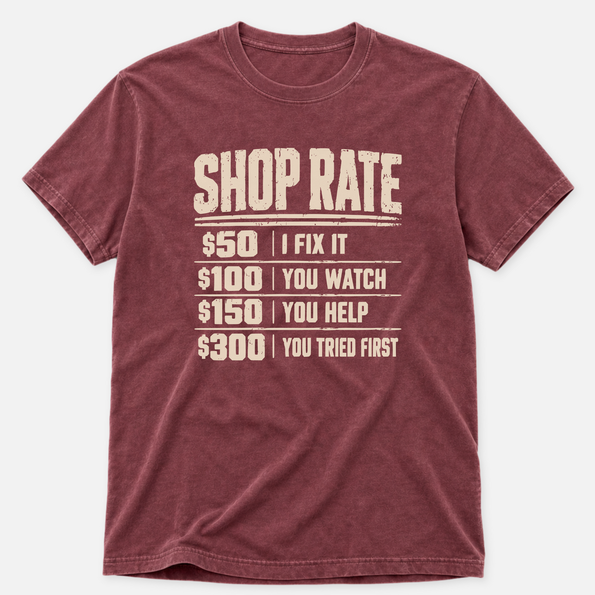 Shop Rate T-shirt