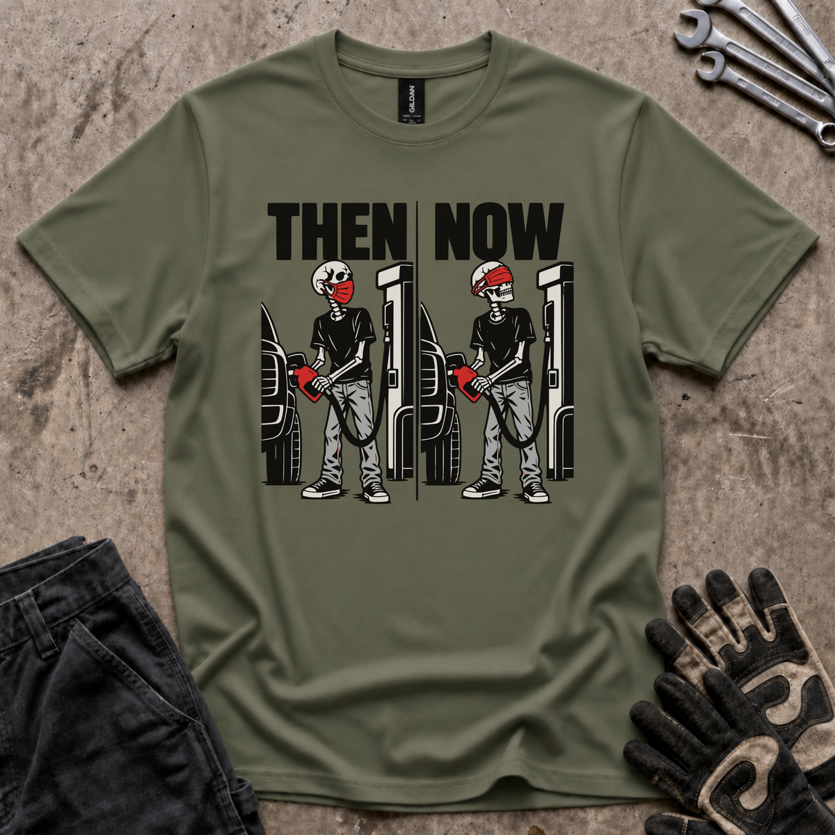 Mask Back On T-Shirt