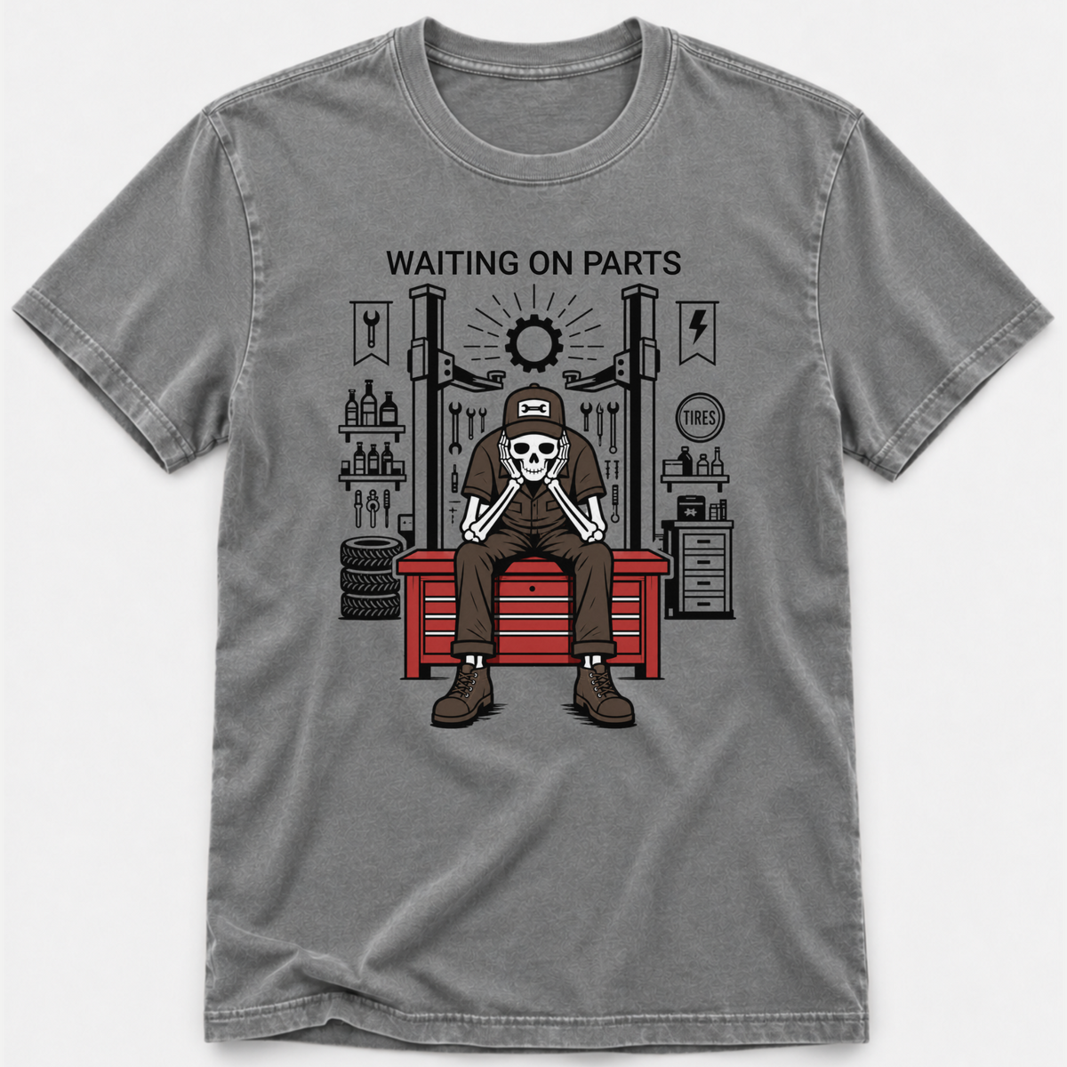 Waiting on Parts T-shirt
