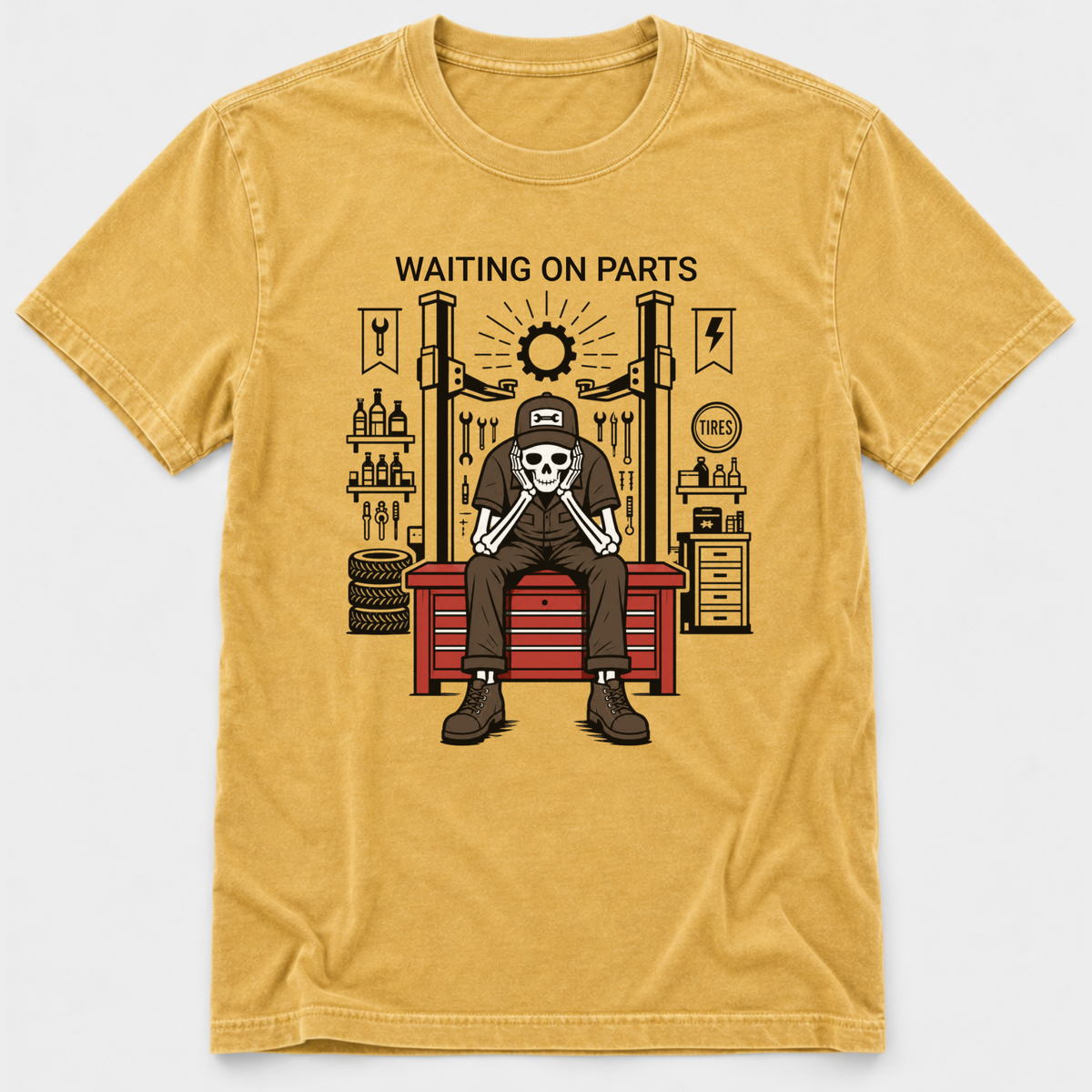 Waiting on Parts T-shirt