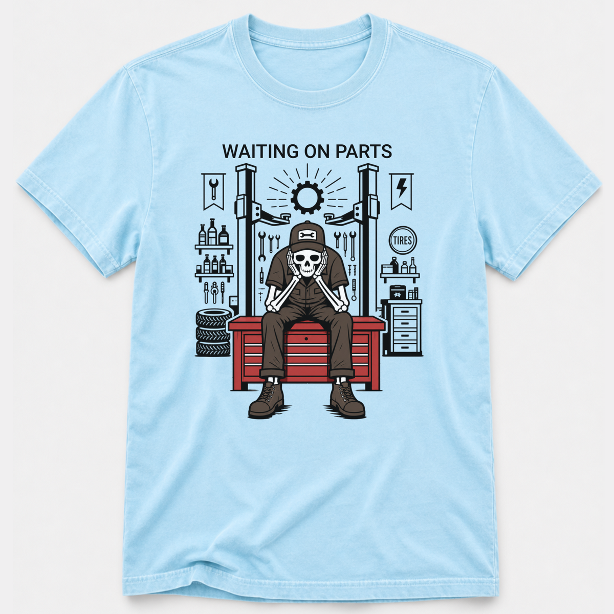 Waiting on Parts T-shirt