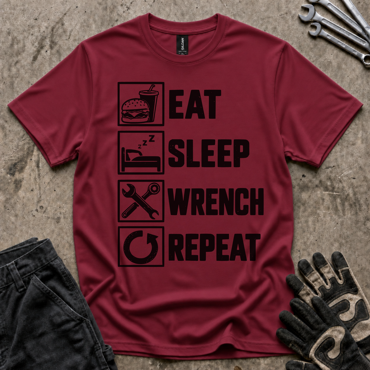 Wrench Repeat T-Shirt