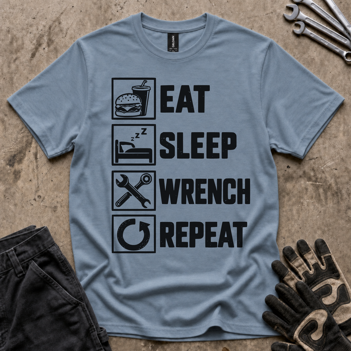Wrench Repeat T-Shirt