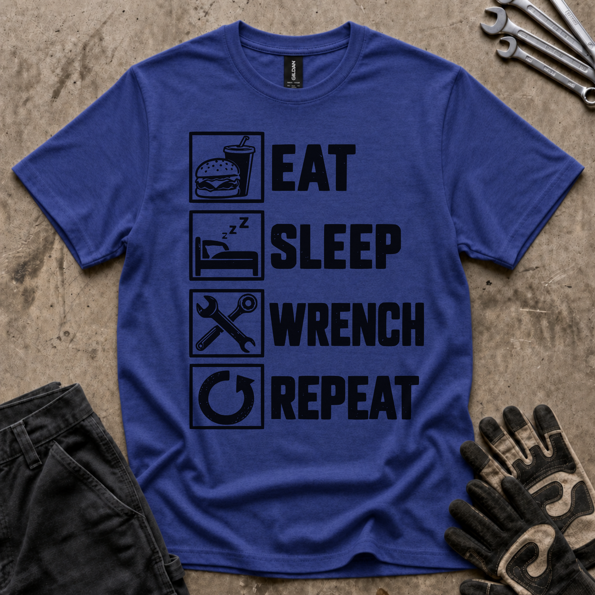 Wrench Repeat T-Shirt