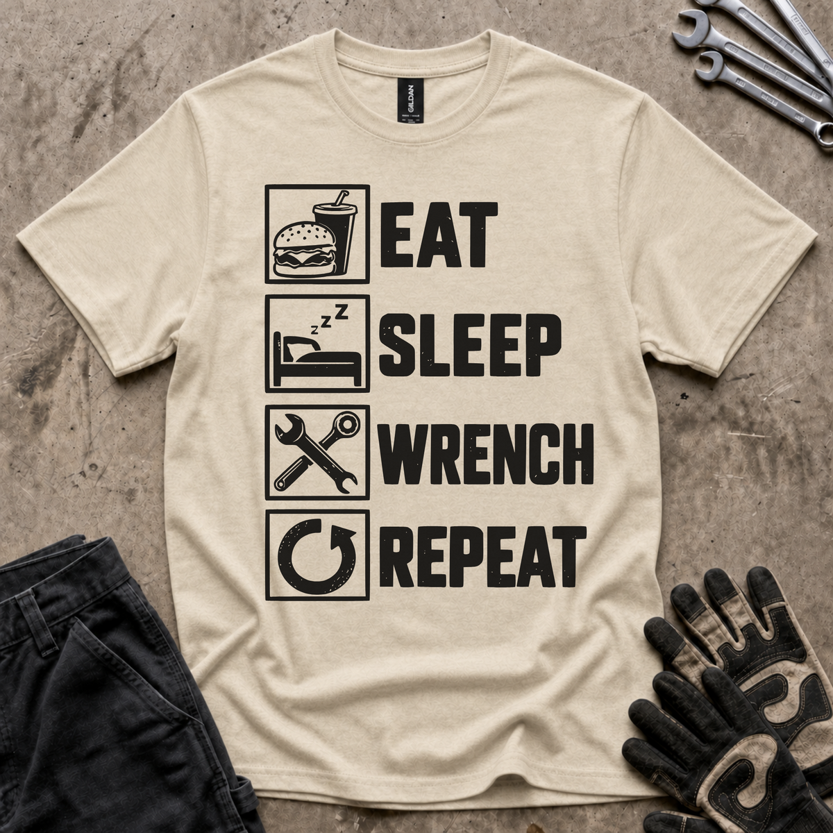 Wrench Repeat T-Shirt