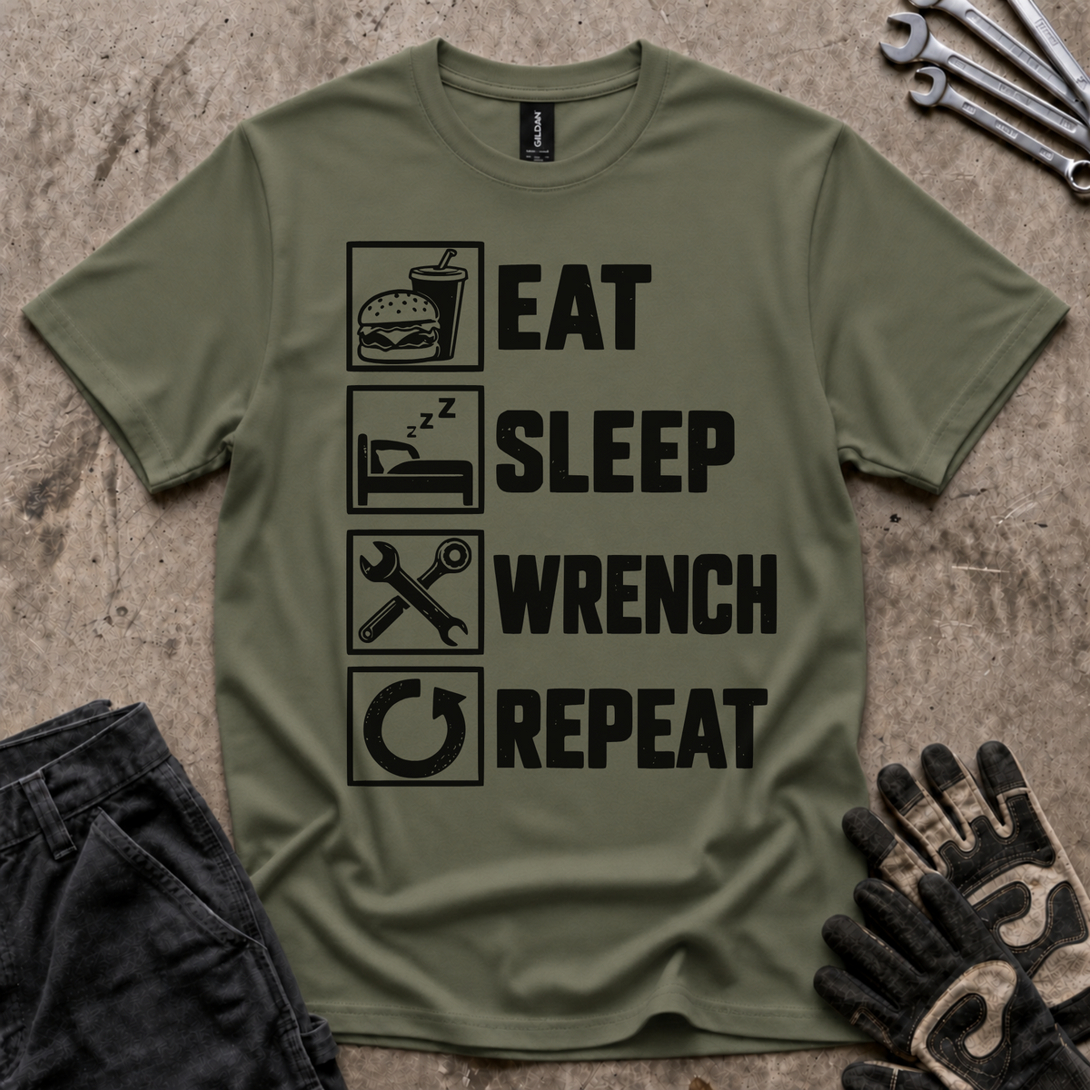 Wrench Repeat T-Shirt
